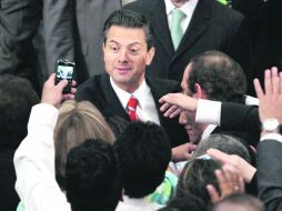 Enrique Peña Nieto llamó a superar viejos paradgimas, en referencia a los gobiernos federales de su propio partido. EL UNIVERSAL  /