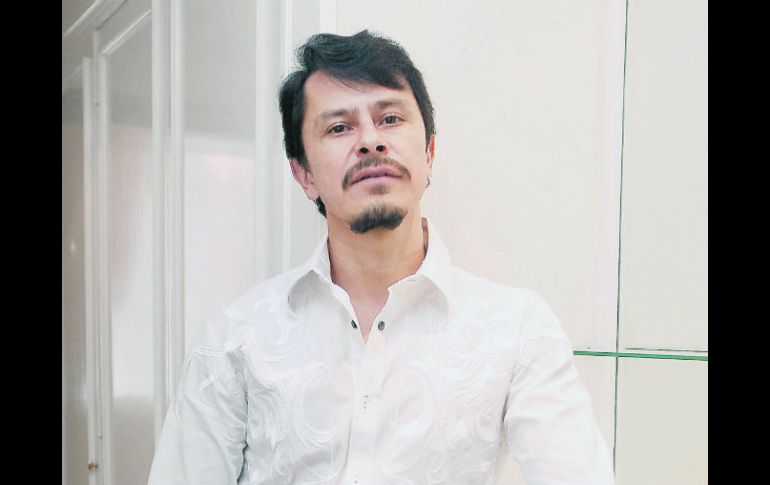 Sánchez Parra afirma que aunque cantar no es su fuerte, se prepara para la obra Nueve círculos. EL UNIVERSAL  /