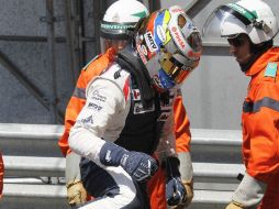 Después de la penalización, Maldonado, saldrá del puesto 19. REUTERS  /