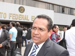 Manuel Oliva comentó que el motivo de su presencia en la entidad es para verificar el avance del ejército electoral en Durango. ARCHIVO  /