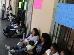Los docentes consideran insuficientes respuestas de los gobiernos federal y estatal a su pliego petitorio. ARCHIVO  /