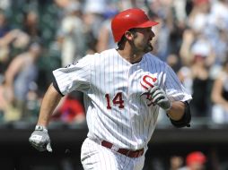 Konerko fue el pelotero clave en el partido para los Medias Blancas. AFP  /