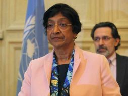 El gobierno sirio tiene una responsabilidad legal y moral de ayudar realmente a una investigación: Navi Pillay. ARCHIVO  /