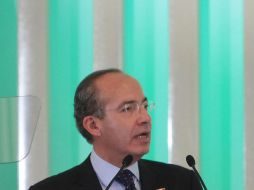 Calderón Hinojosa volverá a la ciudad de México por la tarde para atender asuntos de carácter privado. NOTIMEX  /