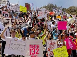 Los jóvenes quieren dejar claro en sus lineamientos que son apartidistas, pero no apolíticos. EL UNIVERSAL  /