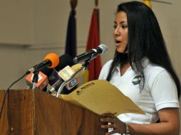 En las 26 ediciones anteriores de la Ruta Quetzal han participado más de ocho mil estudiantes. En la imagen, Reina Mejía Martínez. EFE  /