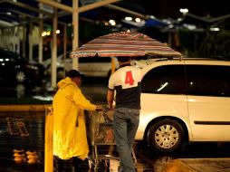 La precipitación pluvial de anoche fue sólo un típico aguacero de mayo.  /