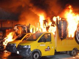 Uno de los sospechos del ataque a unidades de Sabritas sugirió que eran parte de un esquema de extorsión, dice Julio Hernández. ARCHIVO  /