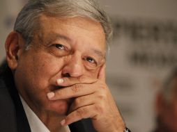 López Obrador dijo que no tenía nada que ver con al supuesta colecta a su favor. ARCHIVO  /