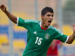 Ramírez fue el autor del segundo gol de la escuadra azteca. MEXSPORT  /