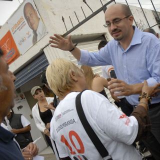 Del Toro visita a tianguistas