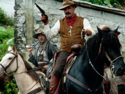 Fotograma en donde aparece Andy García en el papel de Enrique Gorostieta Velarde, en ''Cristiada''. EFE  /