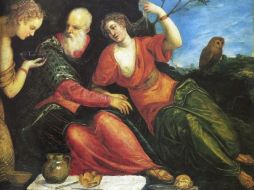En 1594 muere el pintor italiano Jacopo Robusti, ''Tintoretto''. Foto: ''Lot y sus hijas''. ARCHIVO  /