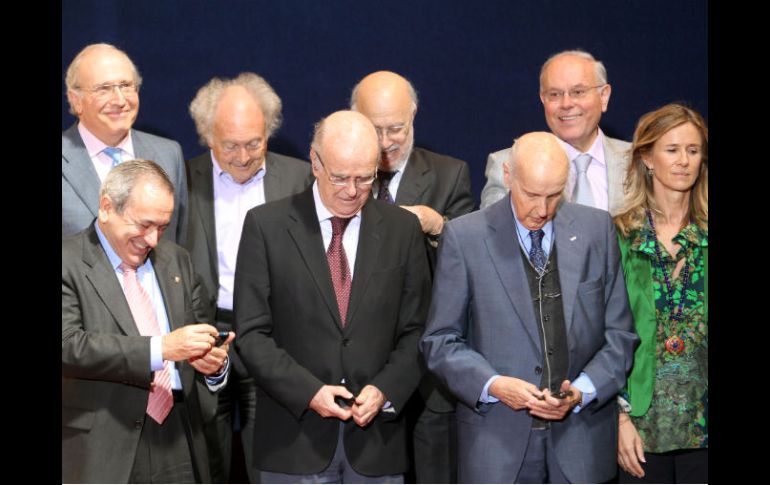 Gregory Winter y  Richard A. Lerner ganaron el premio Príncipe de Asturias de Investigación Científica y Técnica. EFE  /