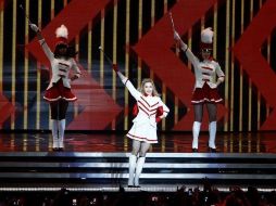 Ante un público delirante, Madonna inicia su gira ''MDNA'' en las cercanías de Tel Aviv. REUTERS  /