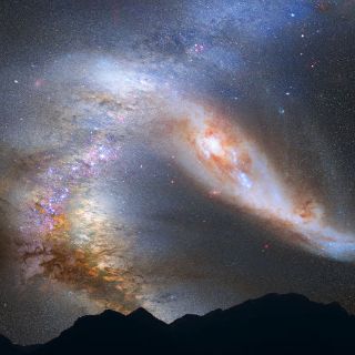Nuestra galaxia chocará de frente con la de Andrómeda: NASA