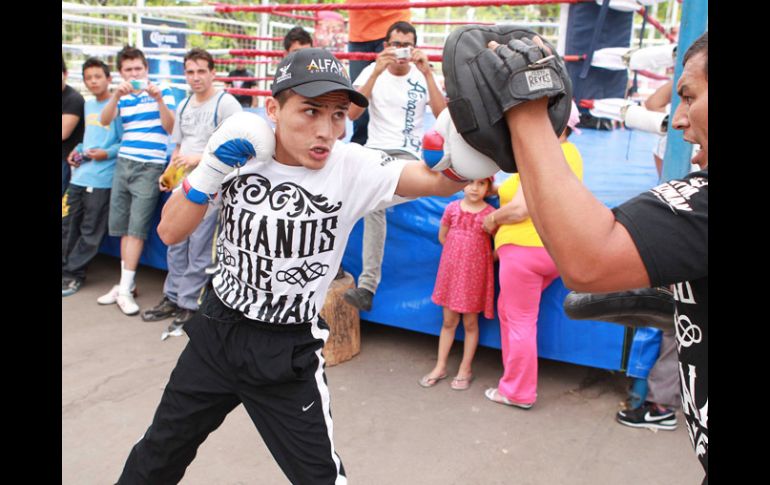 Juan José Montes llega bien preparado a este combate.  /
