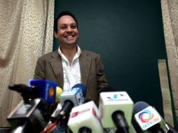 Clemente Castañeda, coordinador de campaña de Movimiento Ciudadano, defendió a Enrique Alfaro. ARCHIVO  /