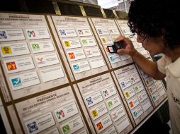 Boletas como éstas (pero en tamaño original) llegarán a Jalisco para ser repartidas por todo el estado. ARCHIVO  /