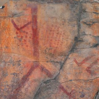 Rescatan pinturas de dos mil años de antigüedad