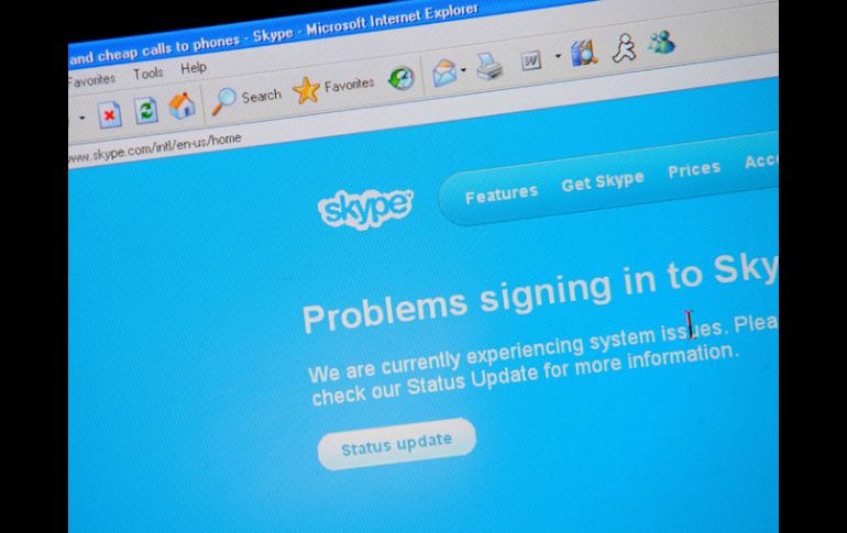 Skype pertenece a Microsoft desde hace siete meses. ARCHIVO  /