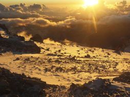 Los glaciares de la cordillera de los Andes son como ''mecanismos reguladores'' del caudal de los ríos de la zona. EFE  /
