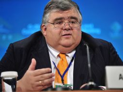 Agustín Carstens señala que México tiene una línea de crédito de 75 MDD con el Fondo Monetario Internacional. ARCHIVO  /