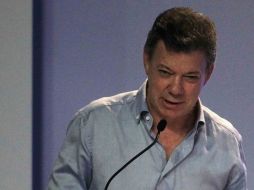 El presidente Santos ''tiene las llaves para la paz y nosotros tenemos el cerrojo'', señala este comunicado. ARCHIVO  /