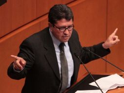 Monreal Ávila recurrió a la mentira para eludir el presunto caso de financiamiento ilegal a la campaña de López Obrador. ARCHIVO  /