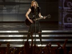Madonna causó polémica en Israel al mezclar un tema de Gaga con uno de ella. AFP  /