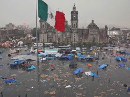 Rachas de viento de hasta 50 kilómetros por hora fueron registradas en las zona centro y norte de la ciudad. EL UNIVERSAL  /