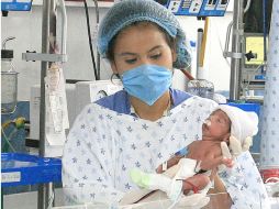Del total de niños prematuros, hasta un 70 % de esos bebés ingresan a terapia intensiva o intermedia. ARCHIVO  /