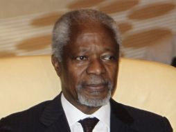 Kofi Annan participó ayer en la reunión del comité ministerial de la Liga Árabe sobre Siria. EFE  /