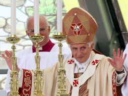 Por la tarde el pontífice Benedicto XVI regresará a Roma a continuar sus actividades. EFE  /