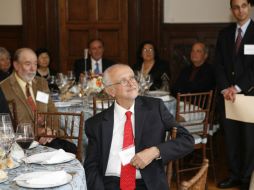El premio Nobel de Química, Mario MolinaAgencia en la reunión que celebró dos decadas de colaboración científica bilateral. ID  /