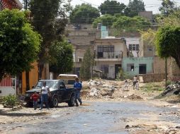Fue en calles de la Colonia Santa María donde los uniformados tlaquepaquenses detuvieron al sujeto. ARCHIVO  /