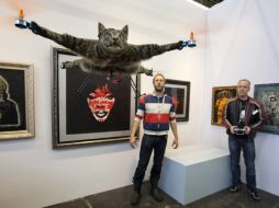 ''Orvillecopter'' voló en una galería de la ciudad de Amsterdam. REUTERS  /