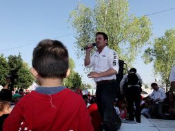 Aristóteles Sandoval, anunció que presentó una solicitud para que se cambie el día del debate al sábado 9 de junio.  /