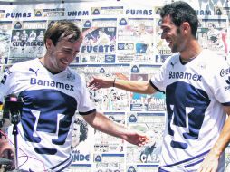 El argentino Martín Romagnoli y el español Luis García tienen una amplia trayectoria y esperan lucir su calidad con Pumas. MEXSPORT  /