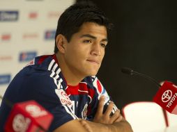 El contención de Chivas destacó la disponibilidad del cuerpo técnico para que los cambios sean de manera paulatina. ARCHIVO  /