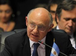 El canciller argentino, Héctor Timerman, reclamó que el Reino Unido se niega a dialogar sobre el tema. EFE  /