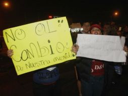 Vecinos de los alrededores a la Hermosa Provincia se oponen al cambio de vialidad. ARCHIVO  /