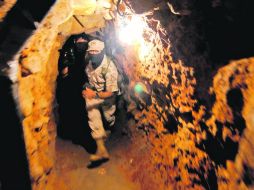 Expertos consultados por el periódico Zeta de Tijuana calculan que el costo por edificar un túnel es de cinco millones de dólares. NTX  /