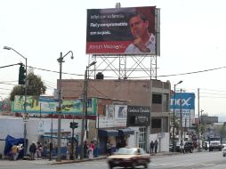 El anuncio del sitio AshleyMadison.com incluye una fotografía del candidato del Partido Revolucionario Institucional. AP  /