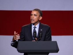 Obama habló junto a acaudalados donantes en dos eventos en San Francisco. AFP  /