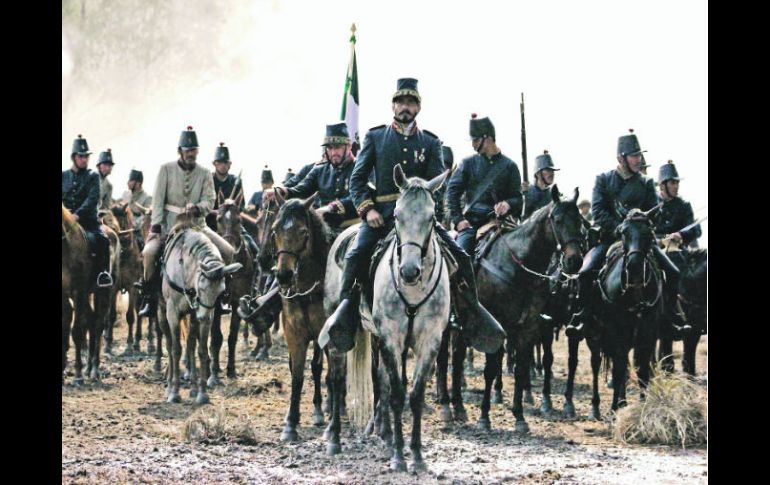 La producción se apoyó en el conocimiento de varios historiadores para el rodaje. EL UNIVERSAL  /