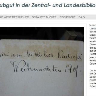 Biblioteca de Berlín busca propietarios de libros robados por nazis