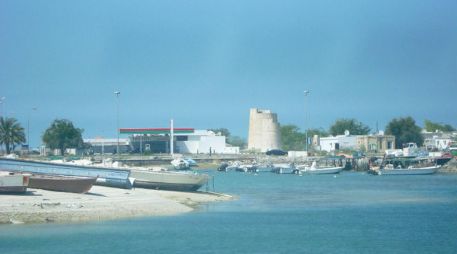 La piedra fue encontrada en el medio costero de Umm al Quwain 2, en los Emiratos Árabes Unidos. ESPECIAL  /