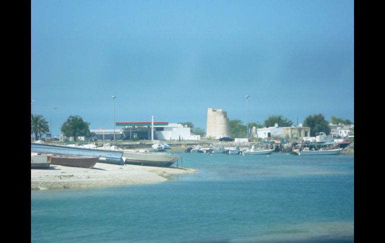 La piedra fue encontrada en el medio costero de Umm al Quwain 2, en los Emiratos Árabes Unidos. ESPECIAL  /