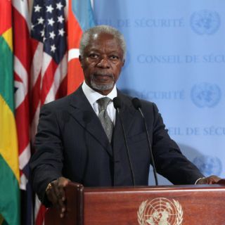 Busca Annan la influencia de Irán sobre crisis en Siria